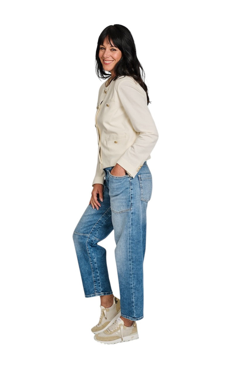 Cambio Jeans Damen Denim Ocean