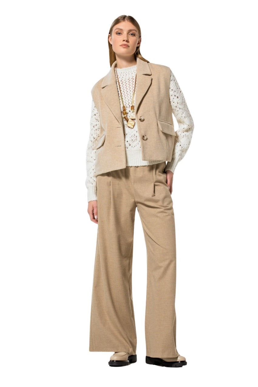 Caroline Biss broek dames beige