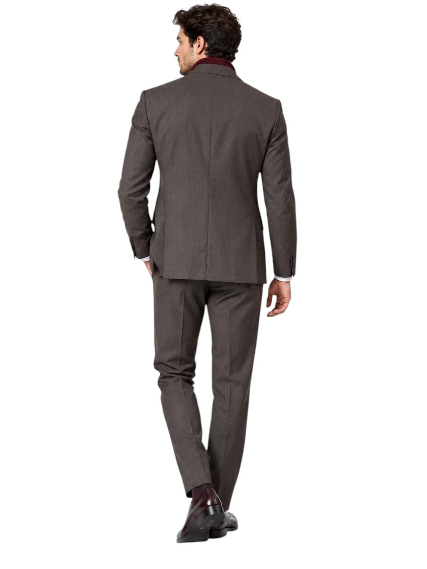 Cc Collection Corneliani kostuum heren bruin 287R49-2A7327-031