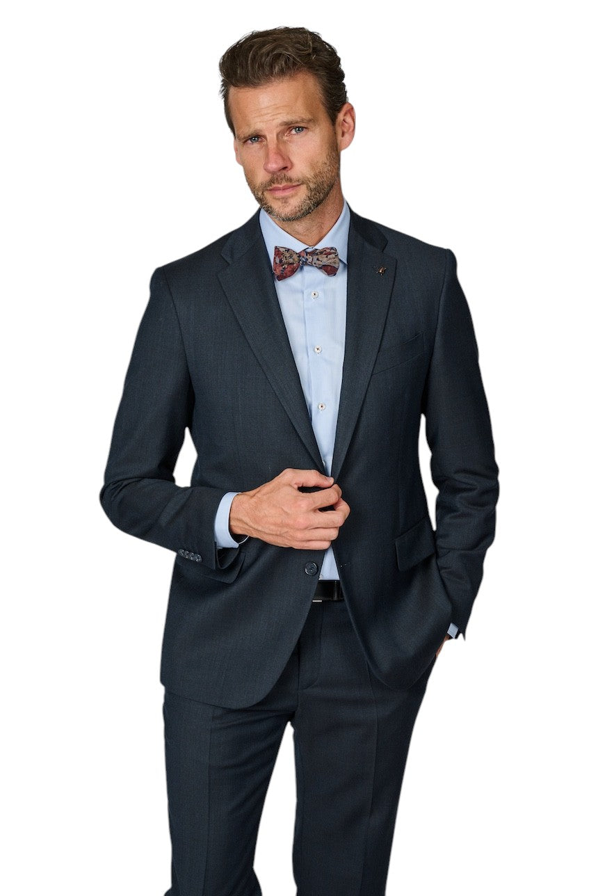 Cc Collection Corneliani kostuum heren donker blauw 267R49-2667324-001