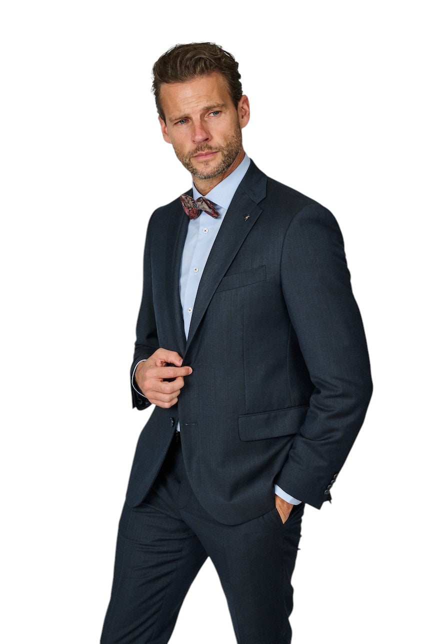Cc Collection Corneliani kostuum heren donker blauw 267R49-2667324-001