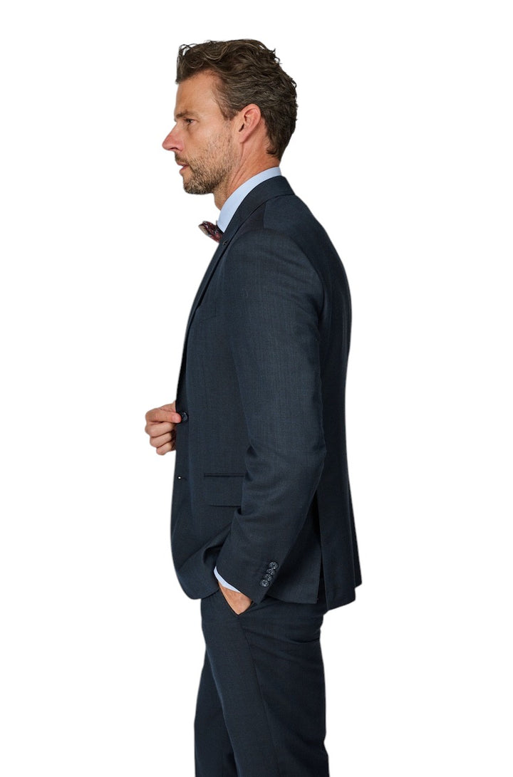 Cc Collection Corneliani kostuum heren donker blauw 267R49-2667324-001