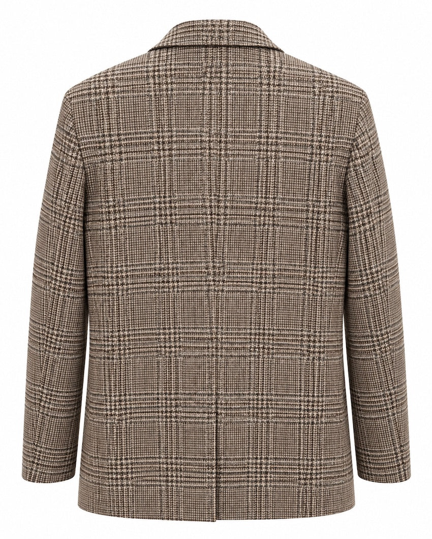 CC Collection Corneliani herreblazer brun, produkt set bagfra