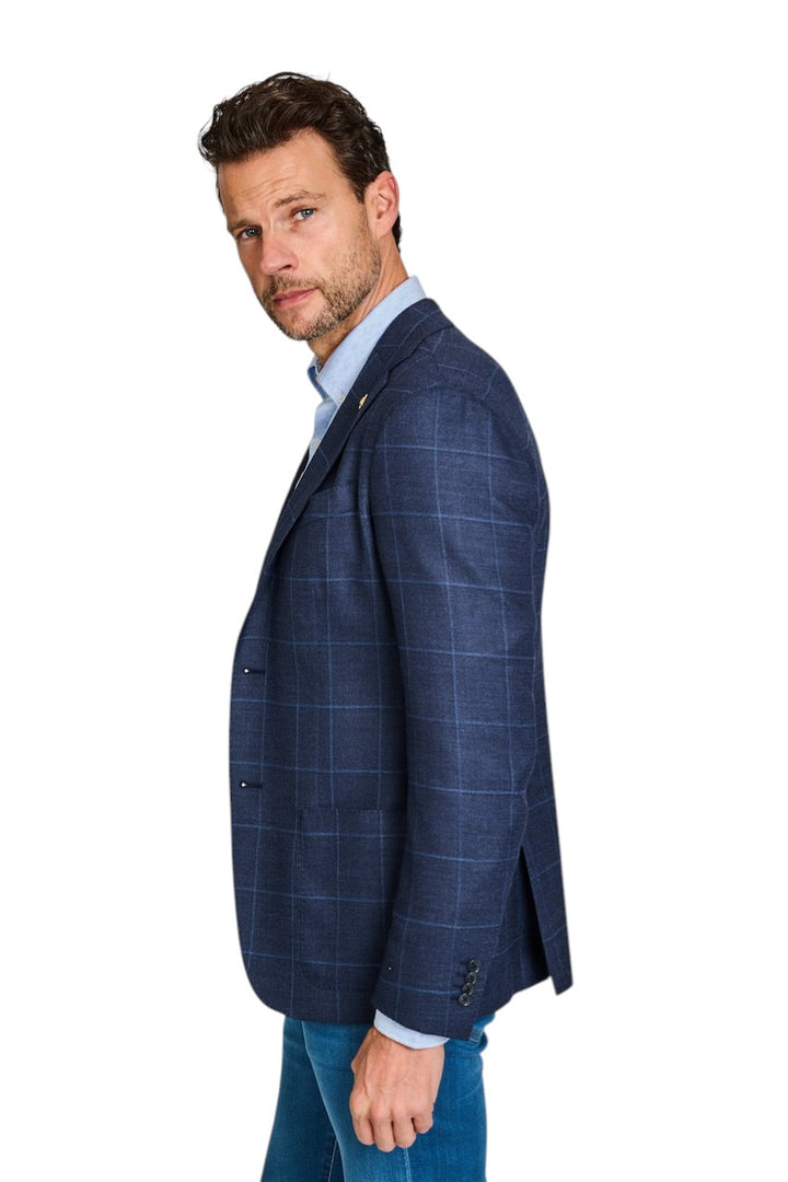 Cc Collection Corneliani vest heren donker blauw 27XZ23-2766503-002