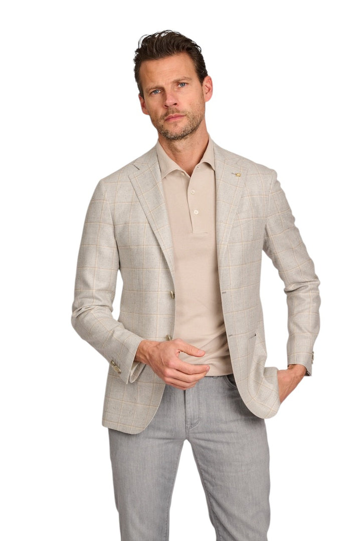 Cc Collection Corneliani vest heren licht grijs 25XZ23-2566921-013