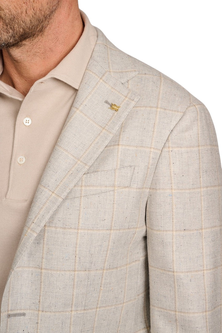 Cc Collection Corneliani vest heren licht grijs 25XZ23-2566921-013
