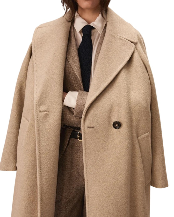 Circolo Woman mantel jas dames beige FD4232 0051