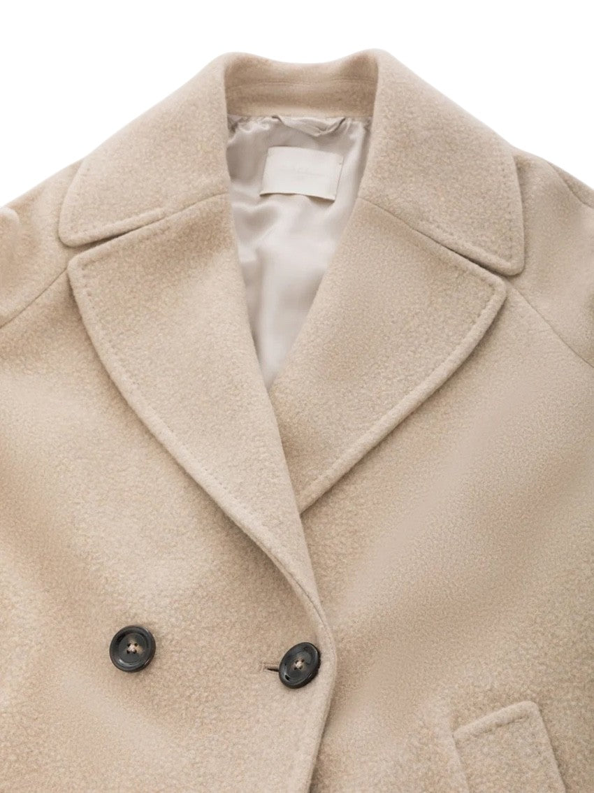Circolo Woman mantel jas dames beige FD4232 0051