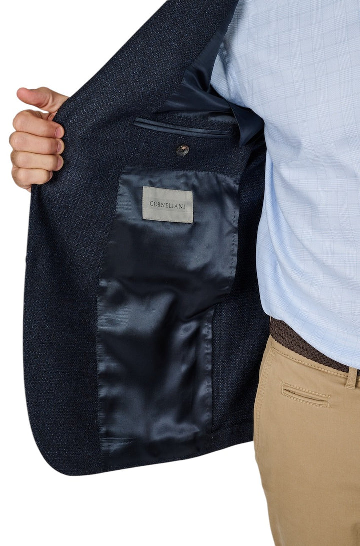 Corneliani vest heren donker blauw 26XG72-2616502-001