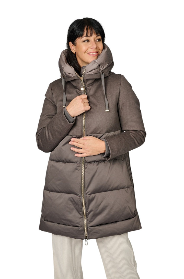 Duno Donna parka dames taupe TALIA PRATO MESTRE 244