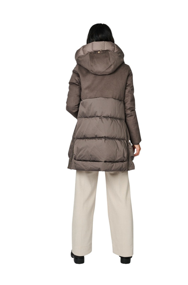Duno Donna parka dames taupe TALIA PRATO MESTRE 244