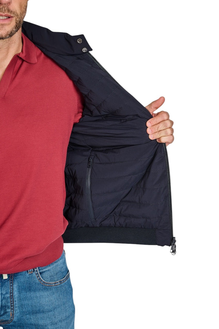 Duno Uomo omkeerbare parka heren marine UDINE MIRTO 861