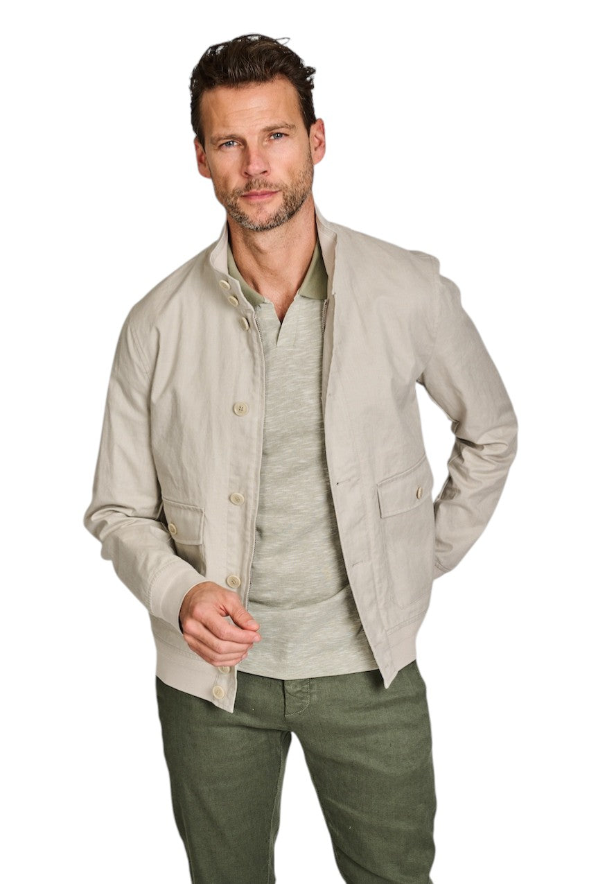 Duno Uomo parka heren greige ALCAMO 027