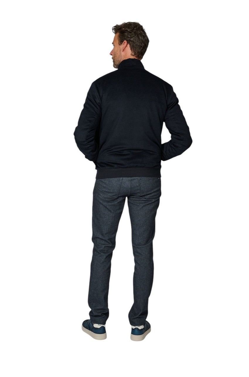 Duno Uomo sportieve mantel heren blauw NEIL PRATO 801