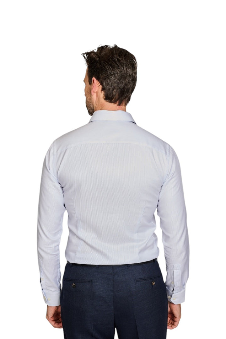 Eton Hemd lange Ärmel Herren blau Slim 10001480921