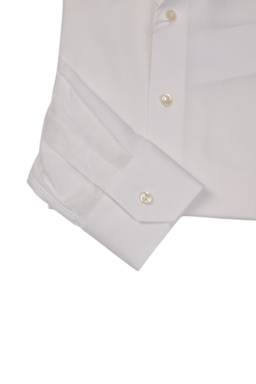 Eton hemd lange mouwen heren wit Slim 10001504200