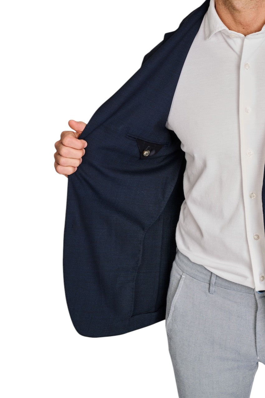 Eton vest heren marine 10001522828