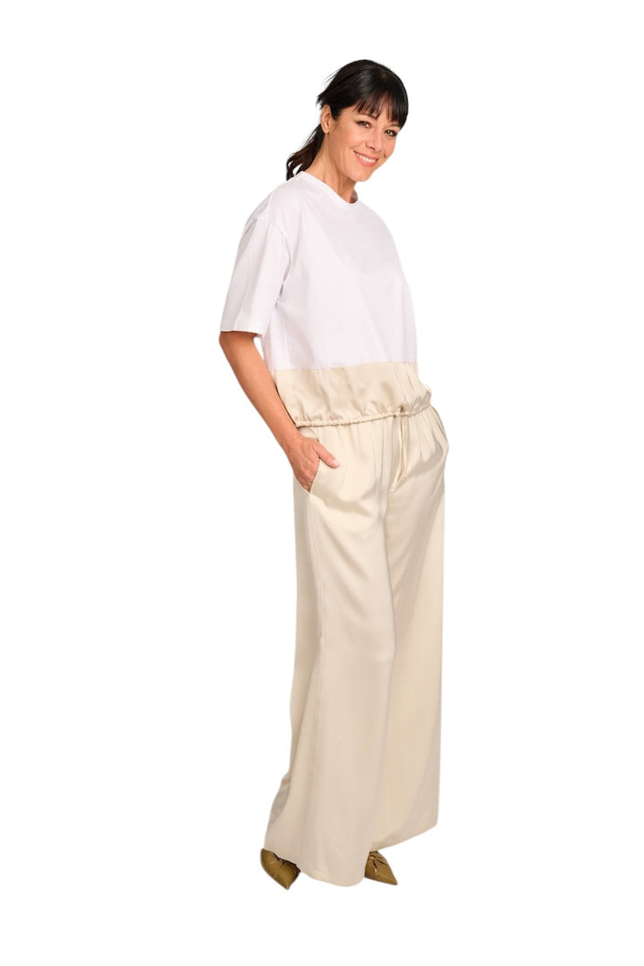 Fabiana Filippi pantalones de mujer beige