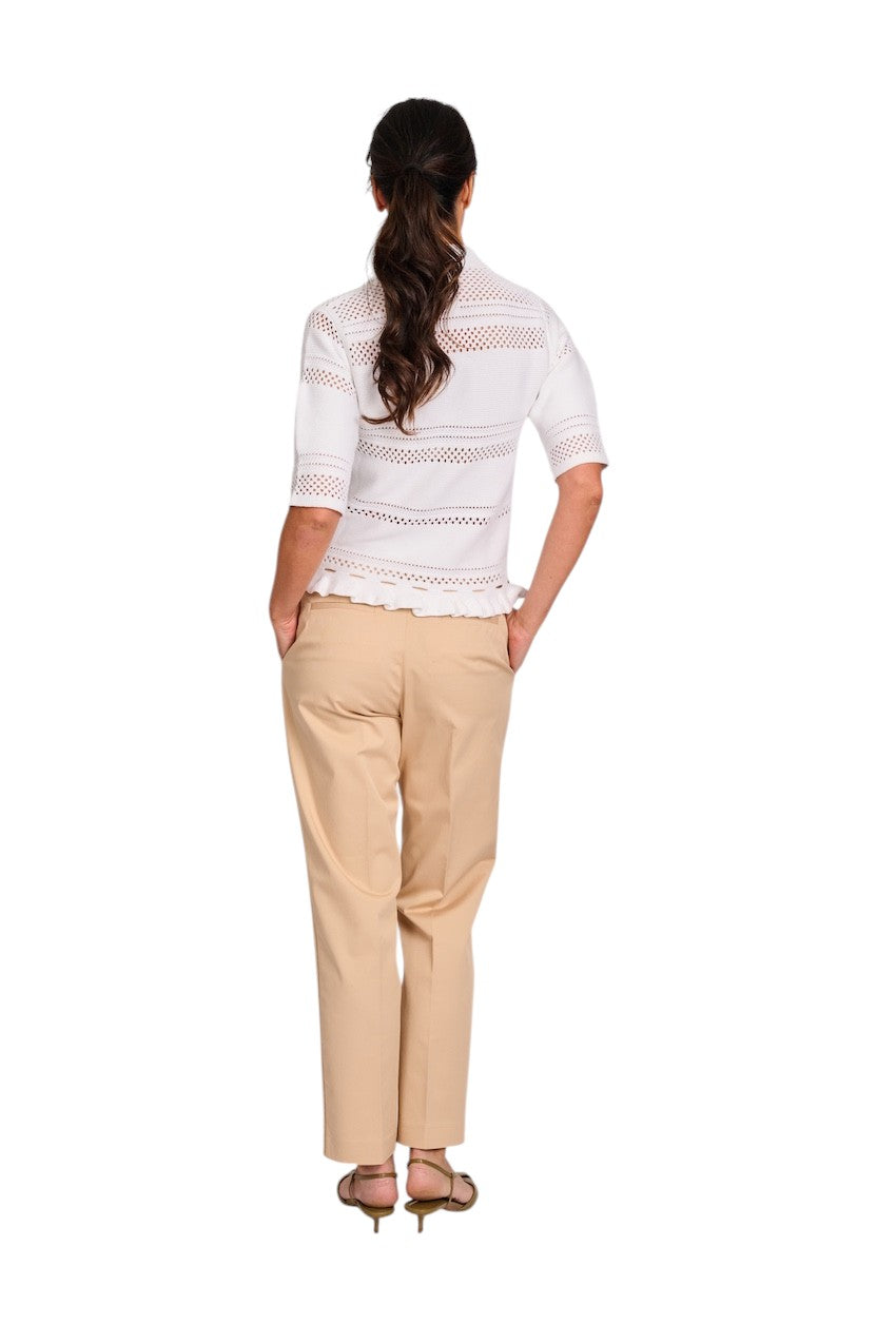 Fabiana Filippi gilet dames wit MAD275F492 D290 21