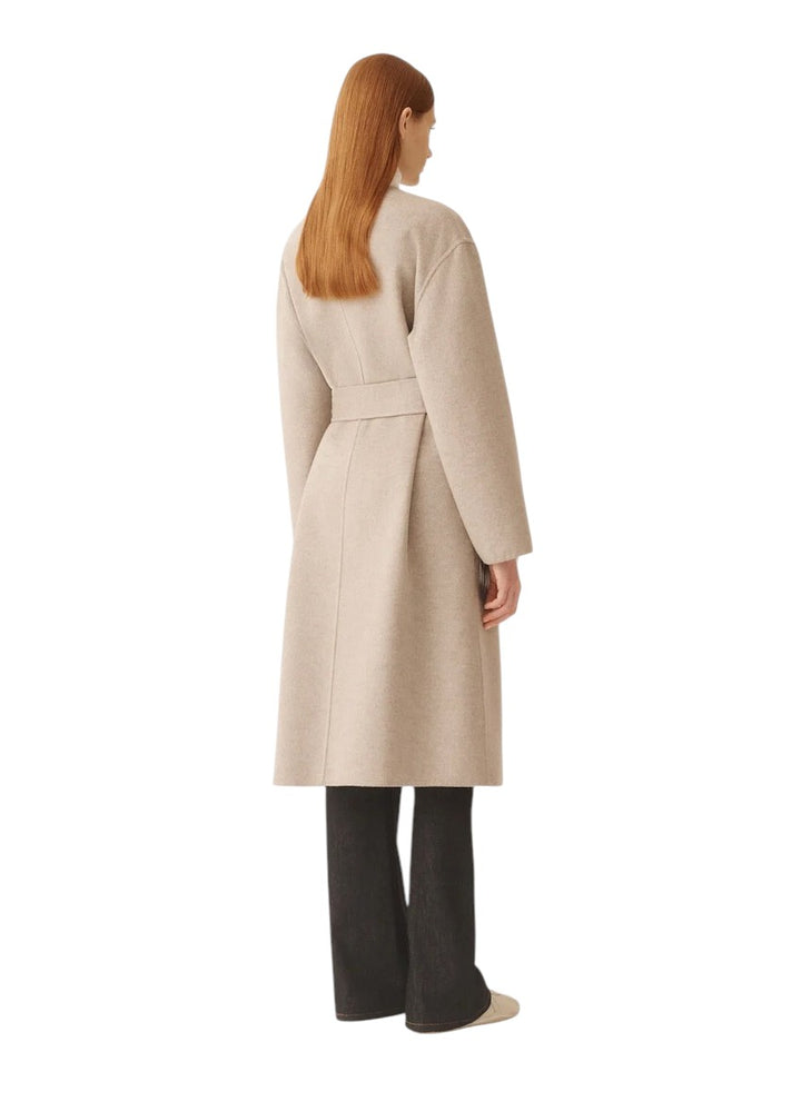 Fabiana Filippi mantel jas dames taupe CTD225F687L636 0141