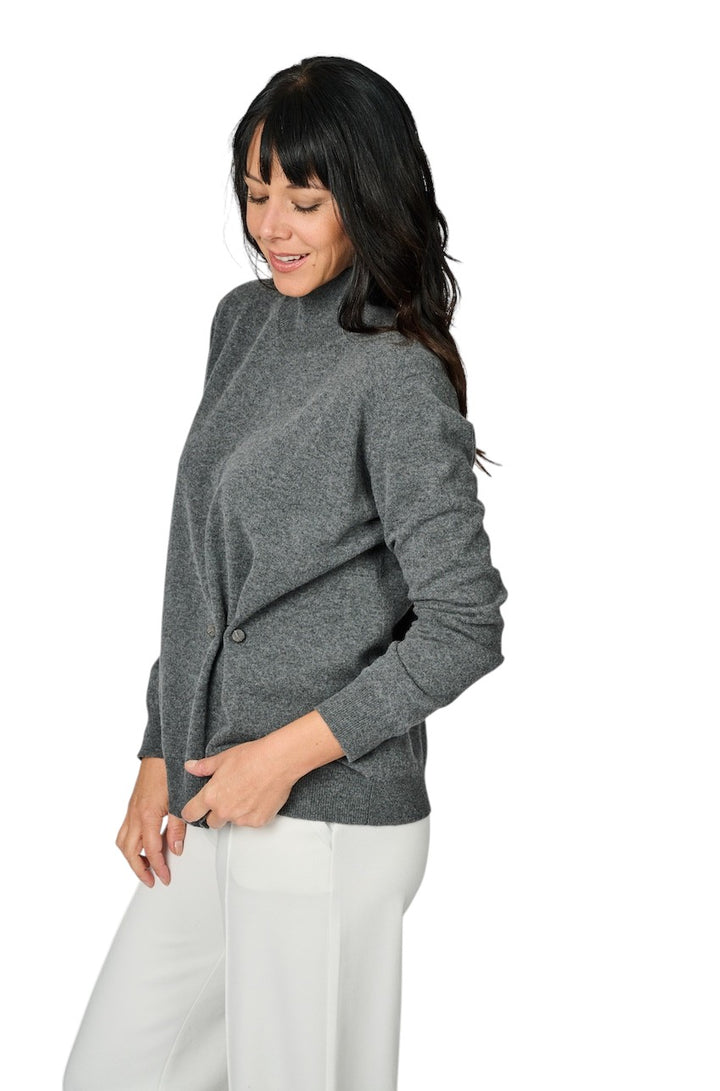 Fabiana Filippi pull trui dames grijs MAD215F058L517 8185