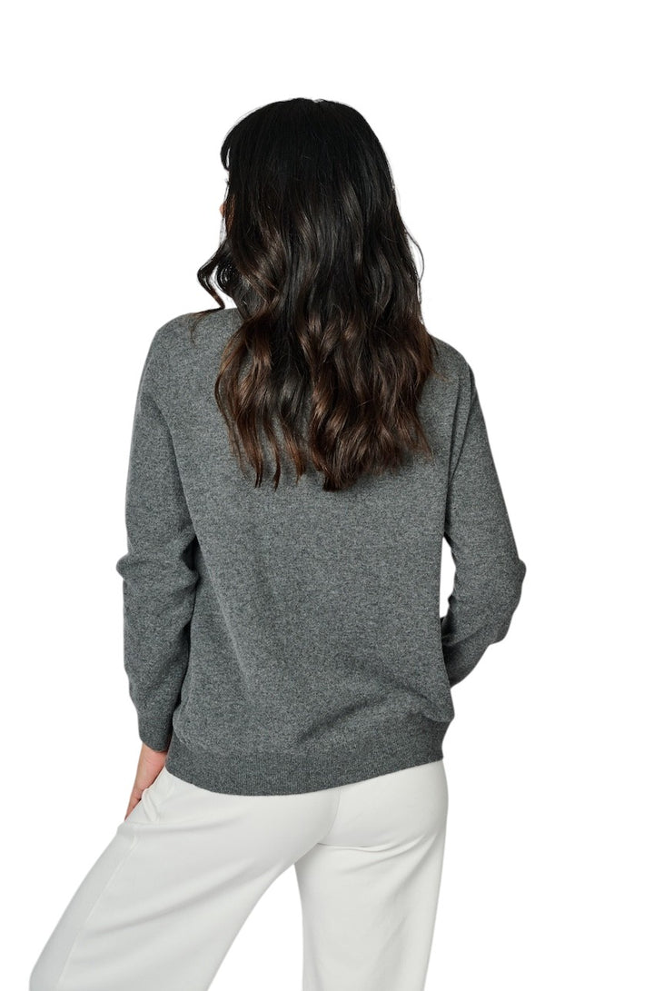 Fabiana Filippi pull trui dames grijs MAD215F058L517 8185