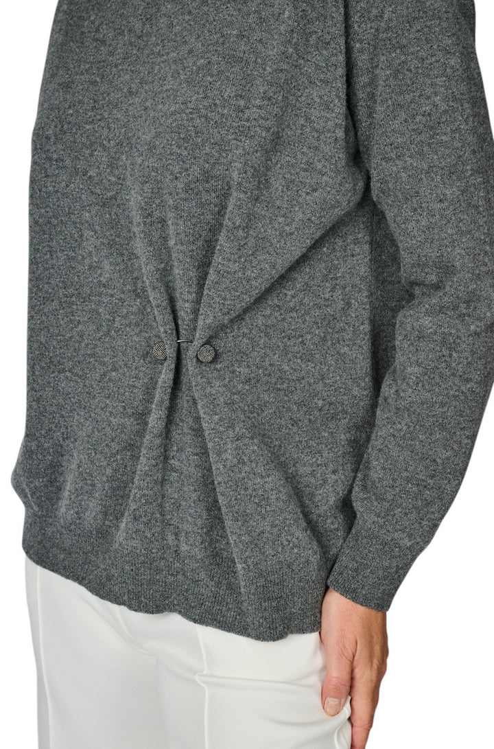 Fabiana Filippi pull trui dames grijs MAD215F058L517 8185