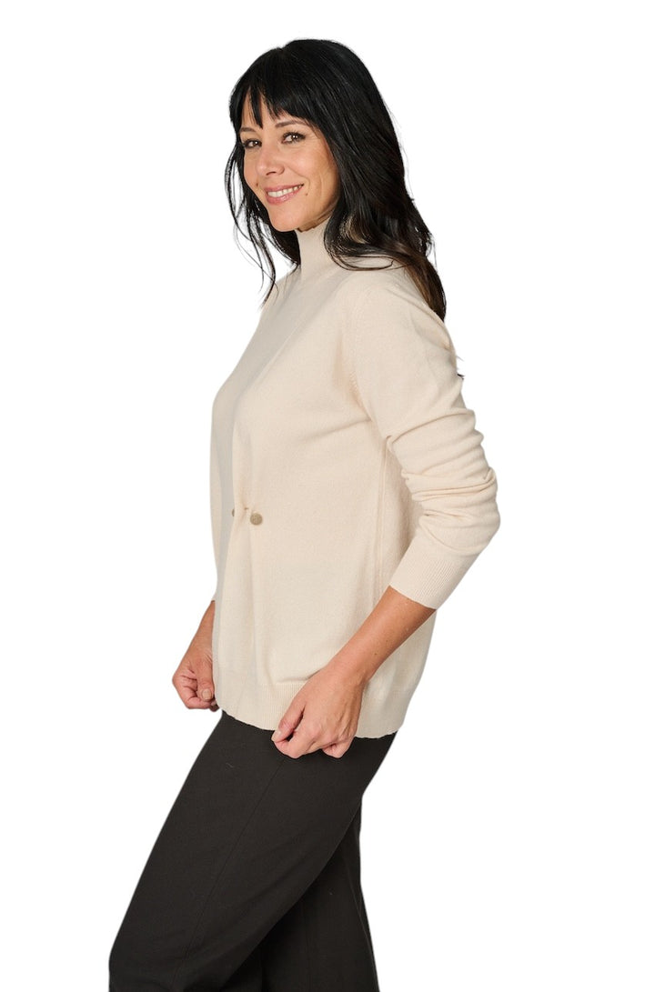 Fabiana Filippi pull trui rolkraag dames poeder MAD215F058L517 2199