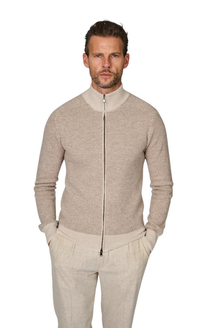 Fradi gilet heren bruin 262MF220262WN5106 504