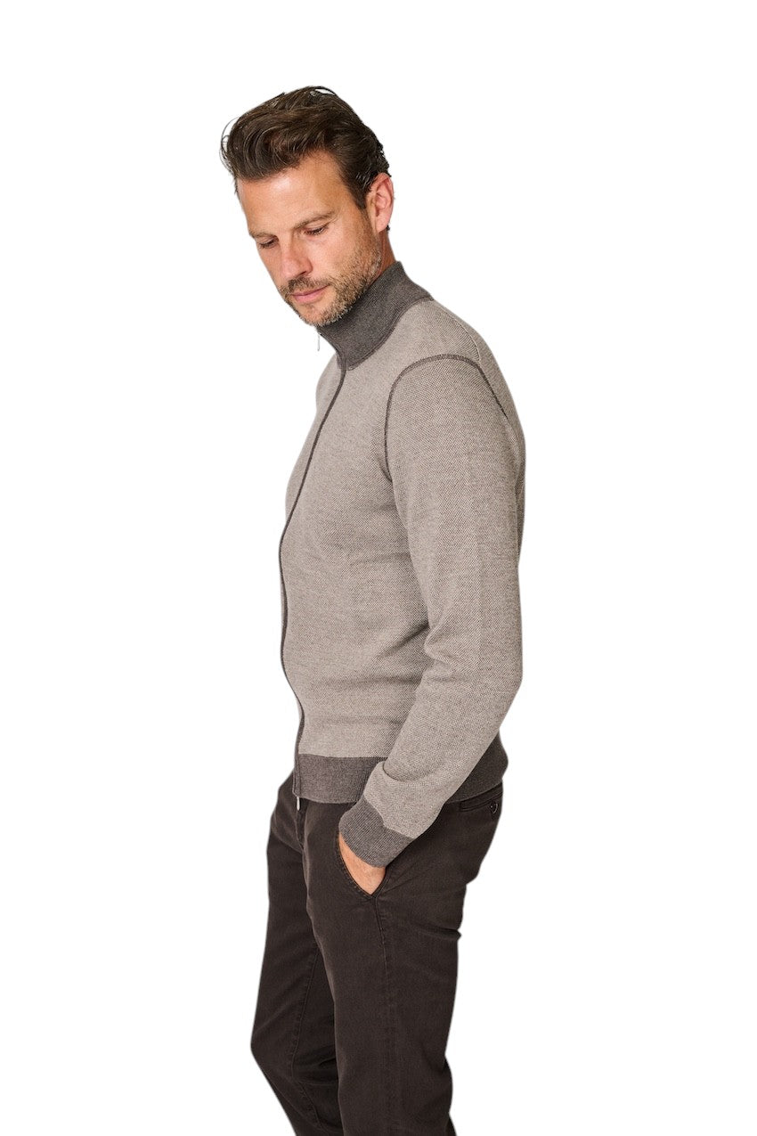 Gran Sasso Men men's brown vest