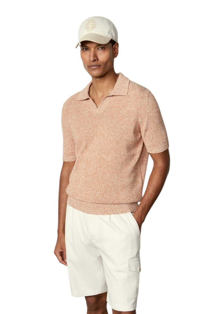 Gran Sasso Men polo shirt korte mouwen heren rood