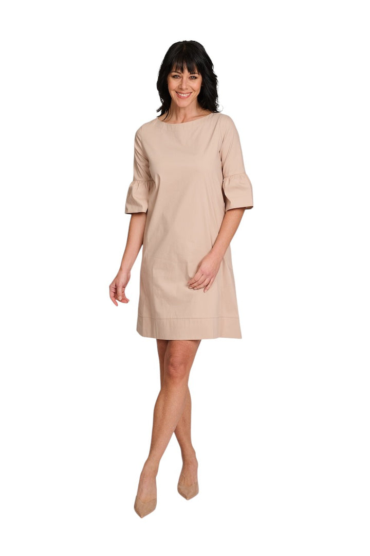 Gran Sasso Frauen Kleid Damen beige