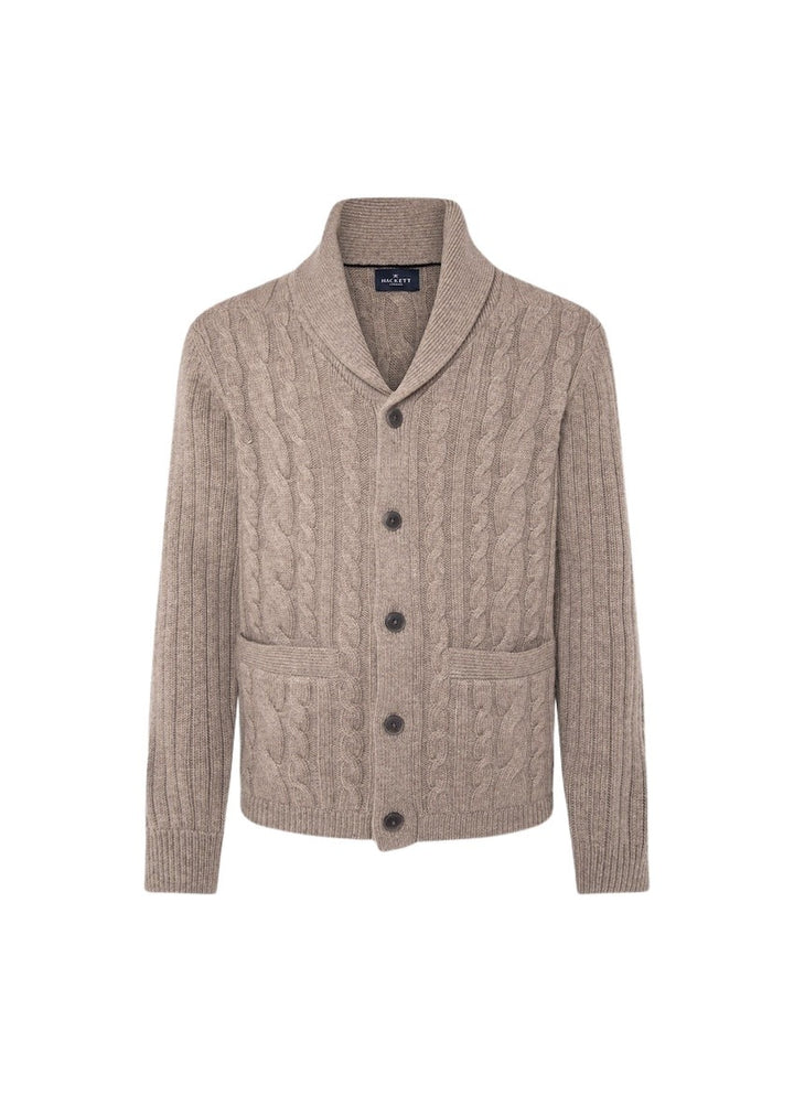 Hackett London gilet heren taupe