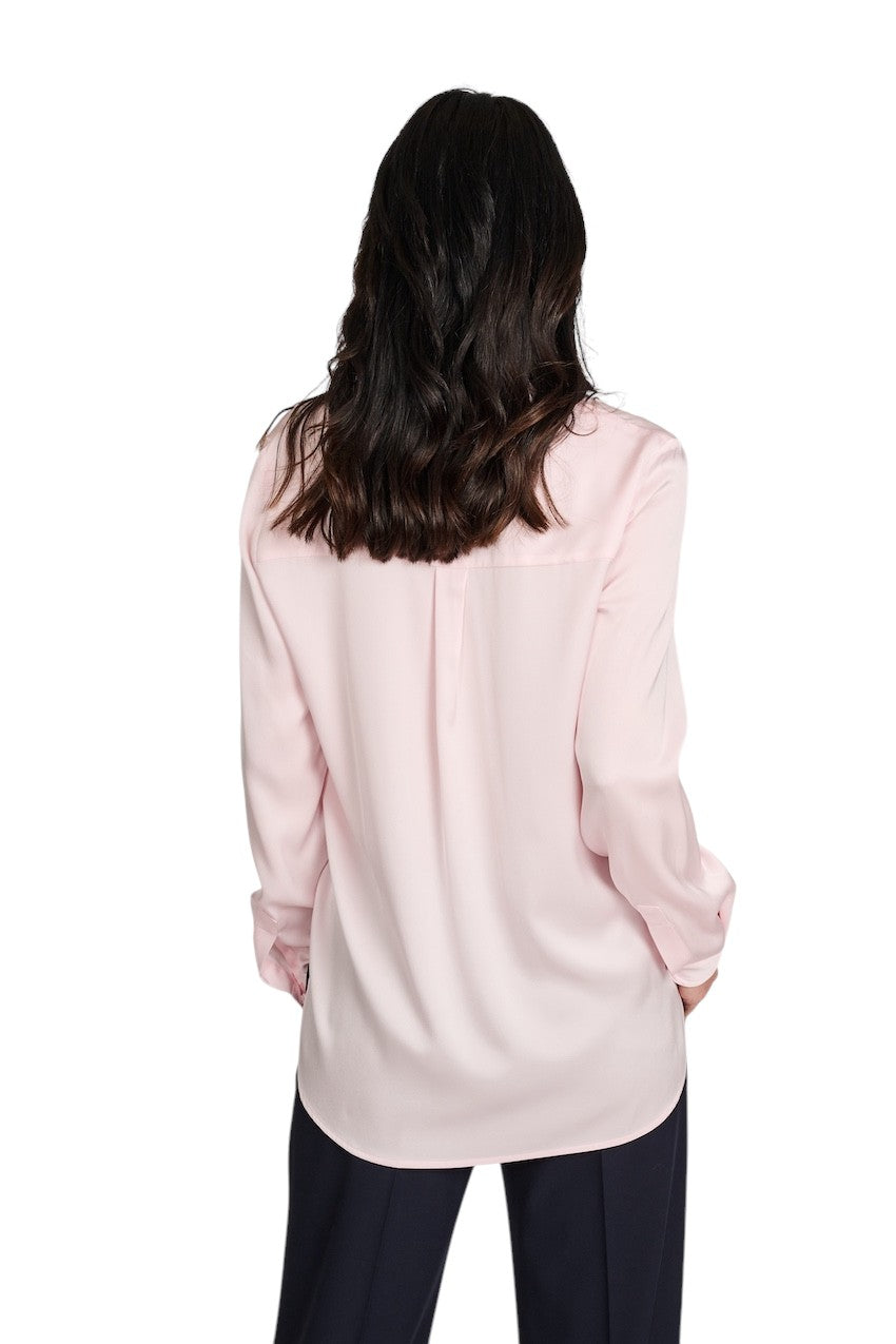Hemisphere blouse lange mouwen dames roze 2616HEMA-5 4389