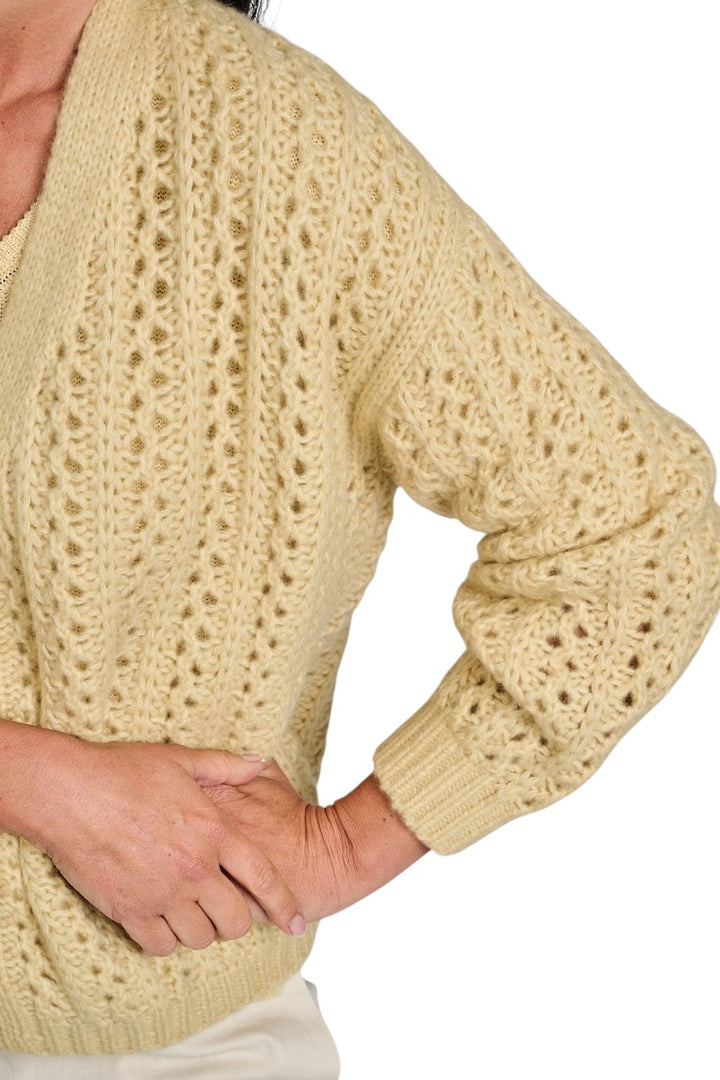 Hemisphere gilet dames geel 261C554-17 6133