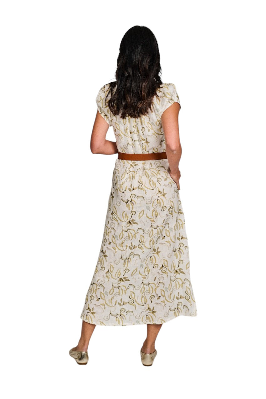 Hemisphere kleedje dames khaki 26101RESY-P LP11