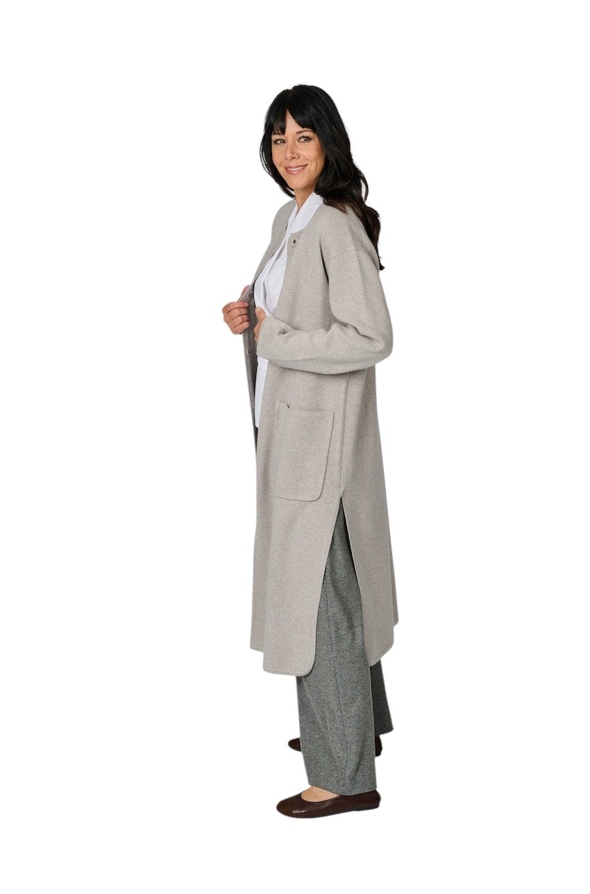 Hemisphere mantel jas dames grijs 2525714-4 9046