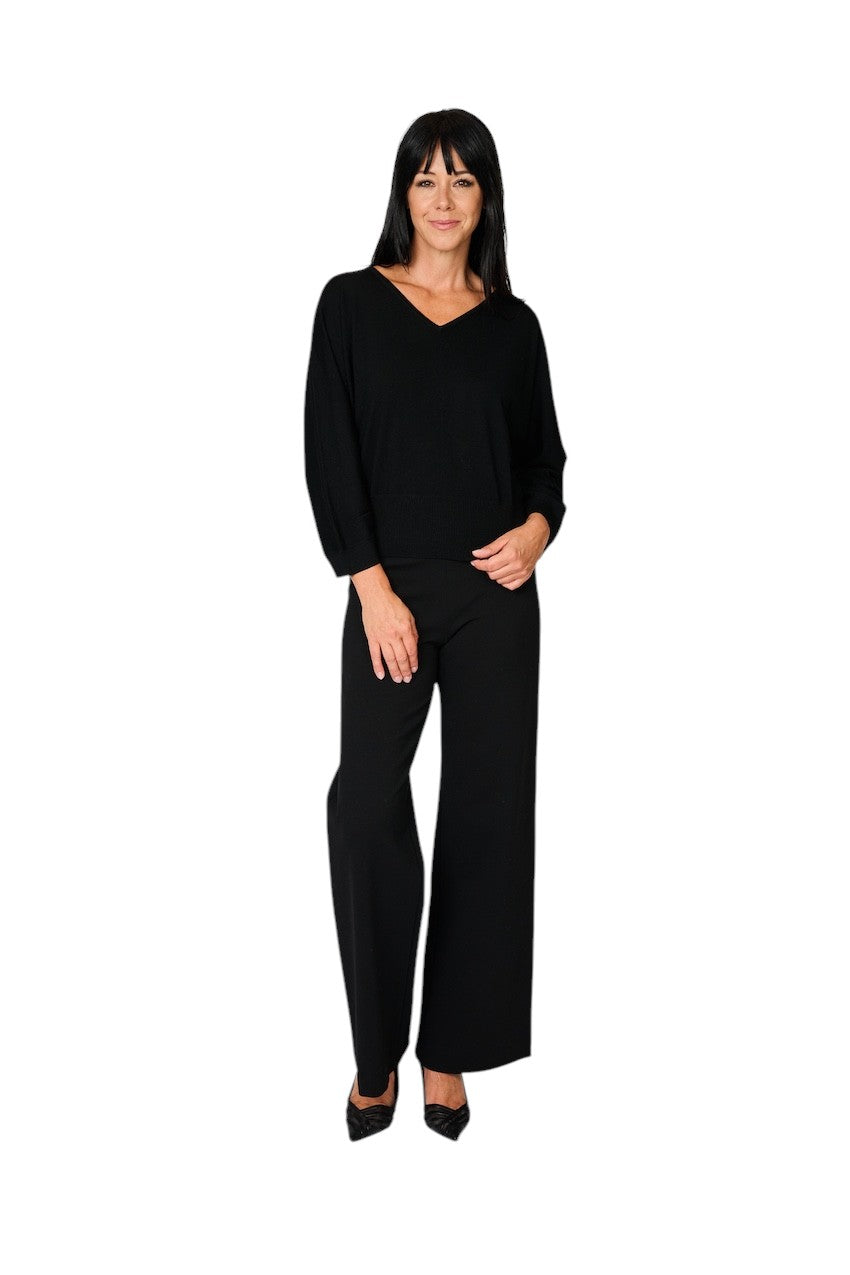 Hemisphere pull trui dames zwart 2624609-17