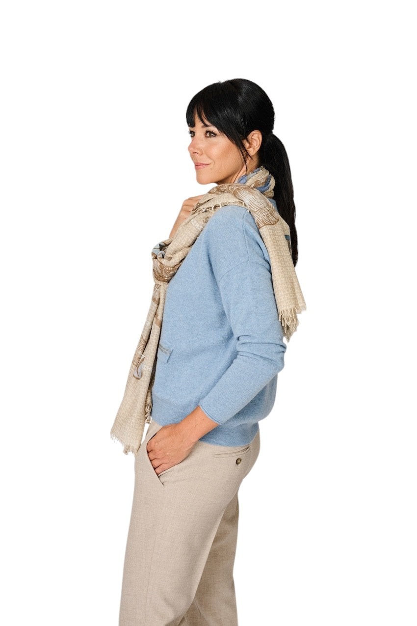 Hemisphere sciarpa da donna, vari modelli PUCKSI-CSML 262B