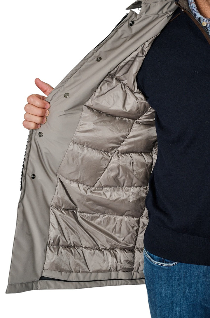 Herno Mænd parka mænd grå