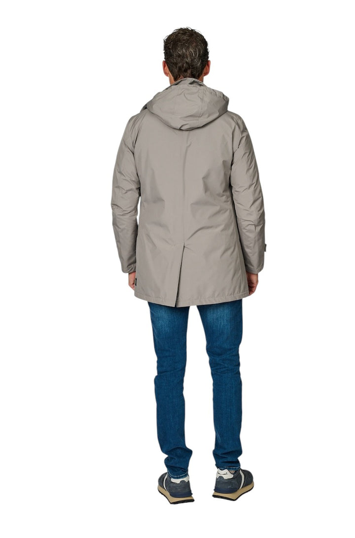 Herno Mænd parka mænd grå