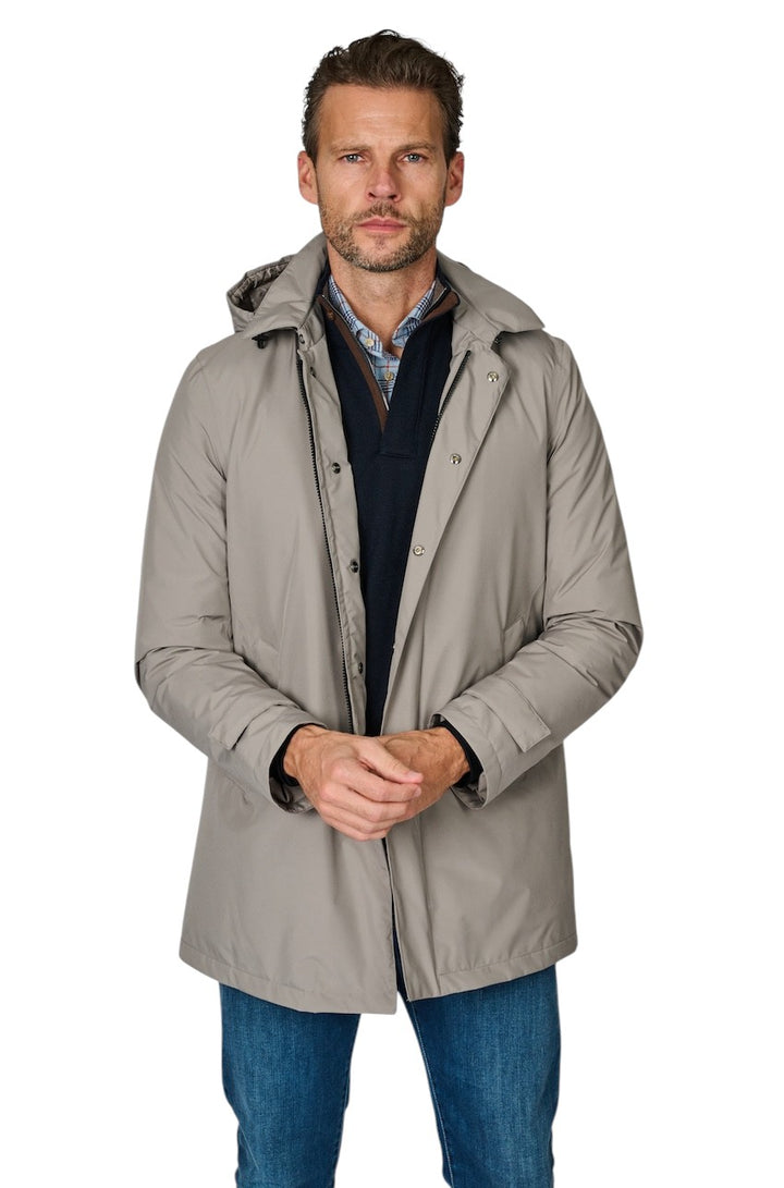 Herno Mænd parka mænd grå