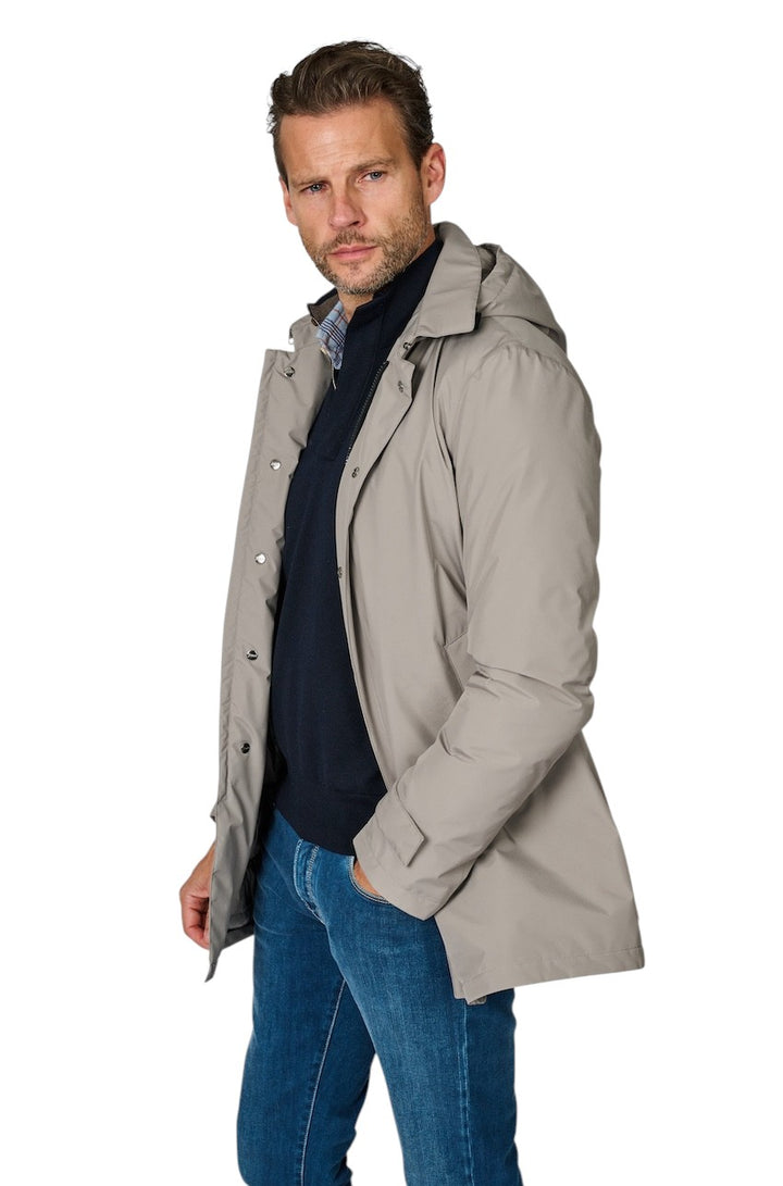 Herno Mænd parka mænd grå