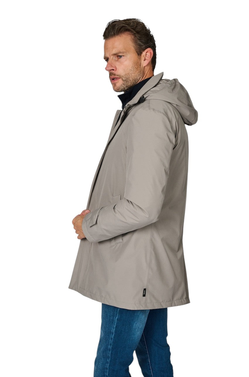 Herno Mænd parka mænd grå