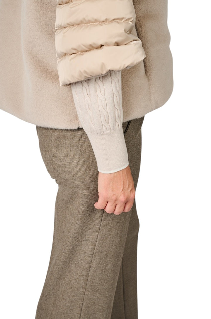 Herno Women mantel jas dames taupe PI002132D 12170Z 1985