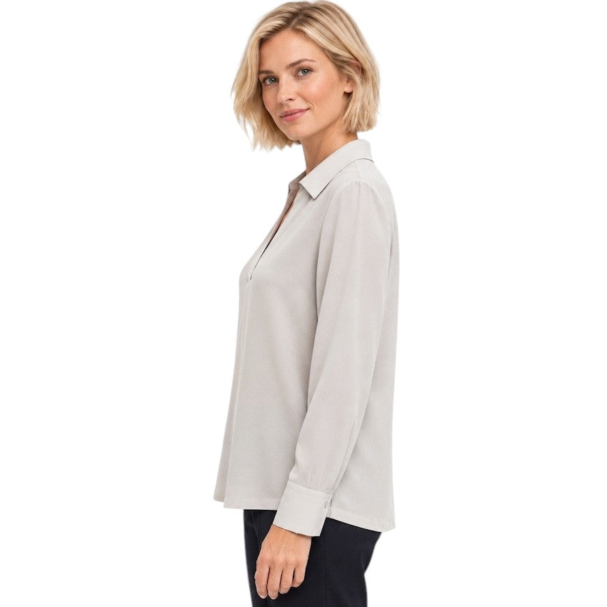 Herzens blouse dames grijs Cosima