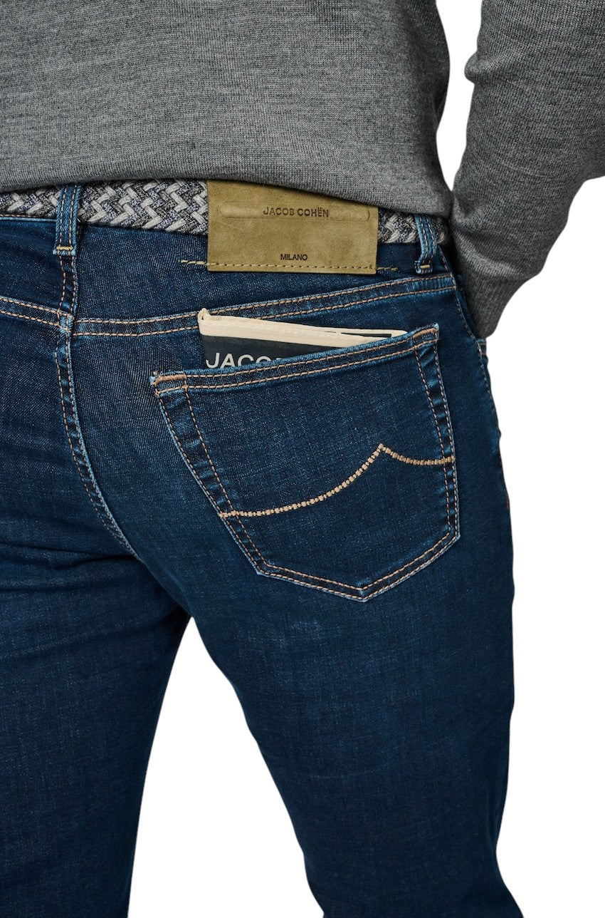 Jacob Cohen Men jeans heren denim SLIM FIT WITH ZIPPER BARD JUM_QE009 031 P0009 V1 200D