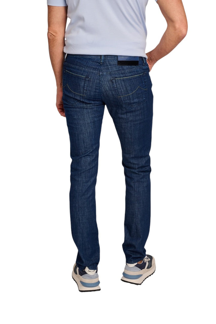 Jacob Cohen Men jeans heren donker blauw Zip Bard Fast BARD FAST S4153 R2 100D