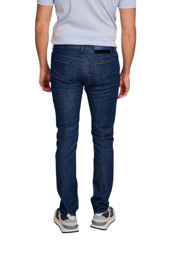 Jacob Cohen Men jeans heren donker blauw Zip Bard Fast BARD FAST S4153 R2 100D