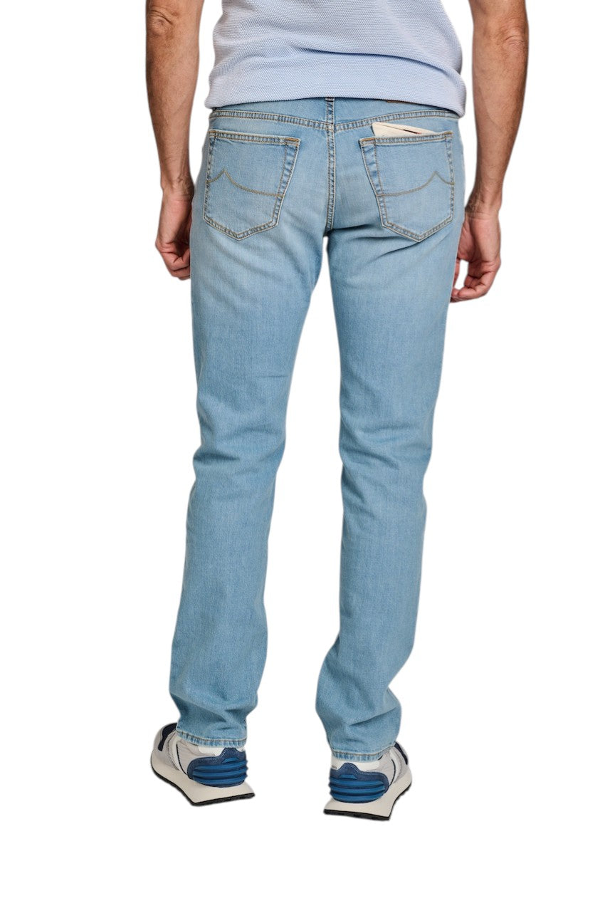 Jacob Cohen Men jeans heren licht blauw slim fit Bard JUM_QE004055S3736 B1 300D